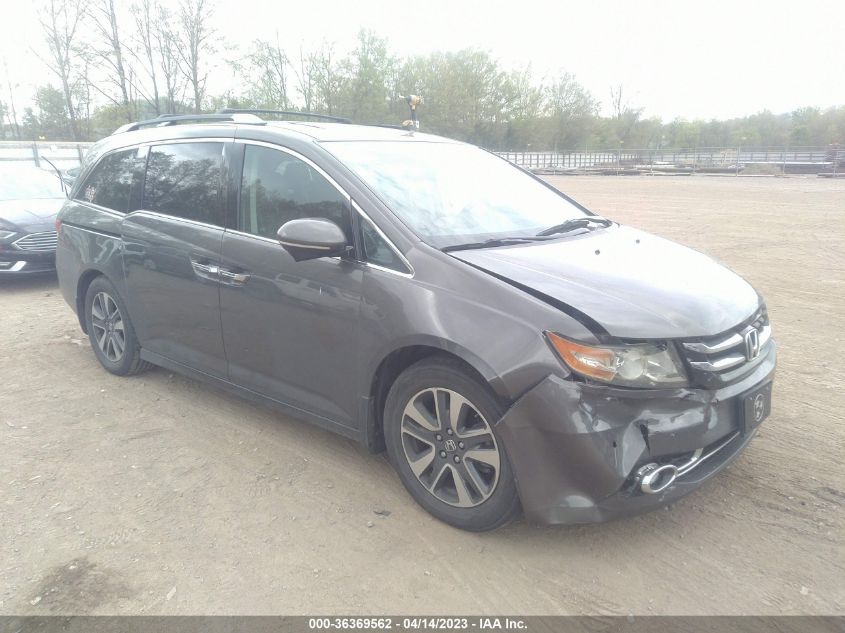 2015 HONDA ODYSSEY TOURING - 5FNRL5H91FB007614