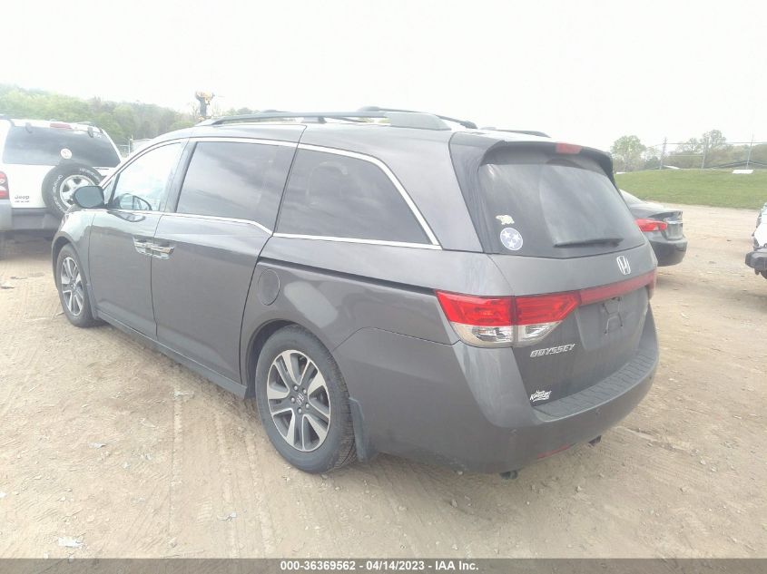 2015 HONDA ODYSSEY TOURING - 5FNRL5H91FB007614