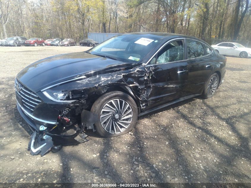 2021 HYUNDAI SONATA HYBRID SEL - KMHL34JJ0MA032378