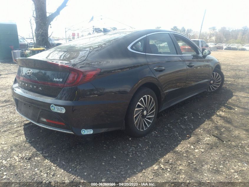 2021 HYUNDAI SONATA HYBRID SEL - KMHL34JJ0MA032378