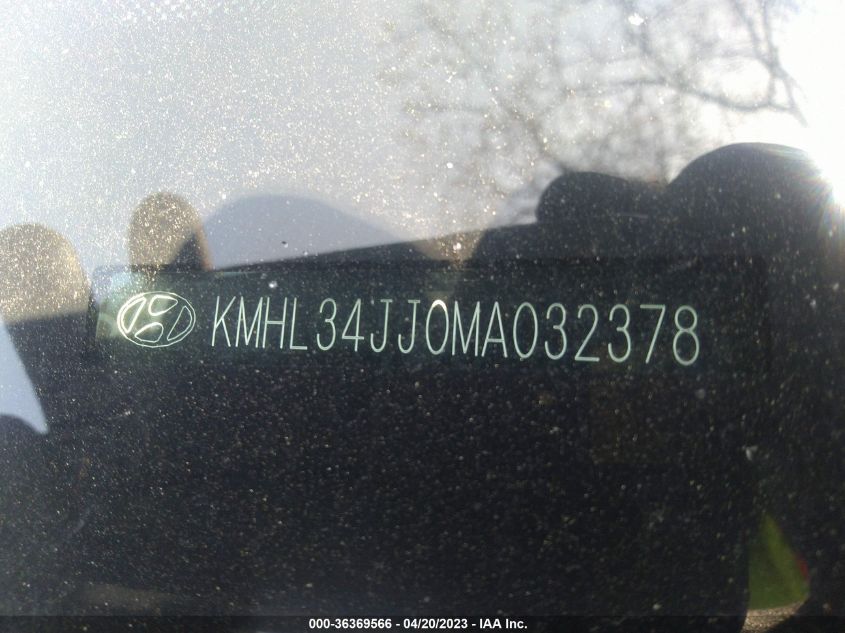 2021 HYUNDAI SONATA HYBRID SEL - KMHL34JJ0MA032378