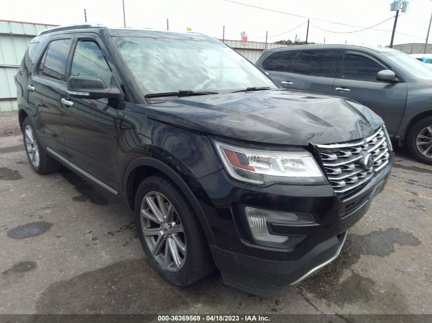 2017 FORD EXPLORER LIMITED - 1FM5K7F8XHGB81337