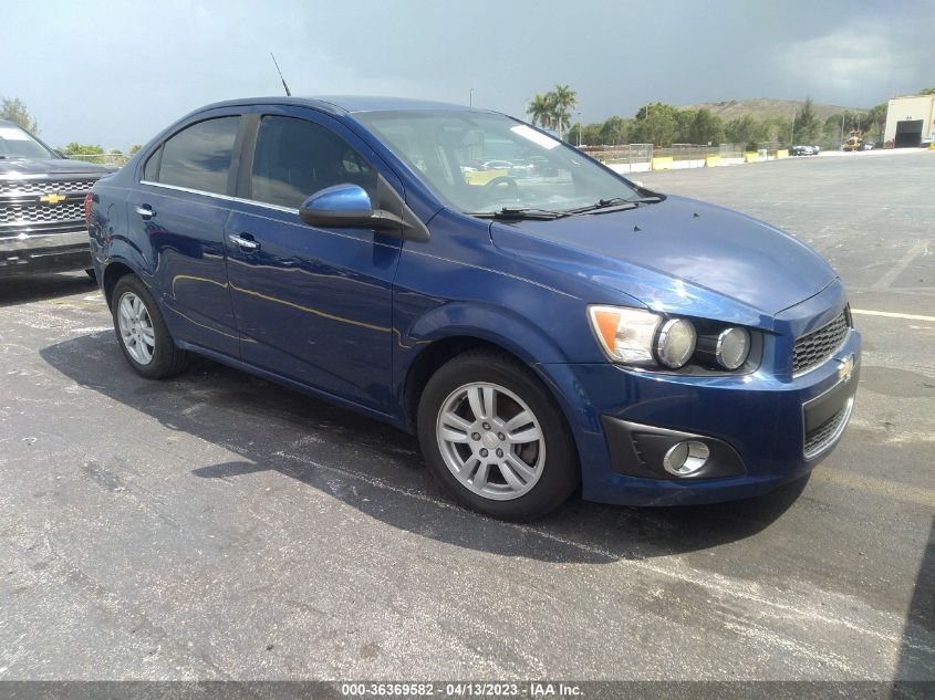 2014 CHEVROLET SONIC LTZ - 1G1JE5SH4E4225617