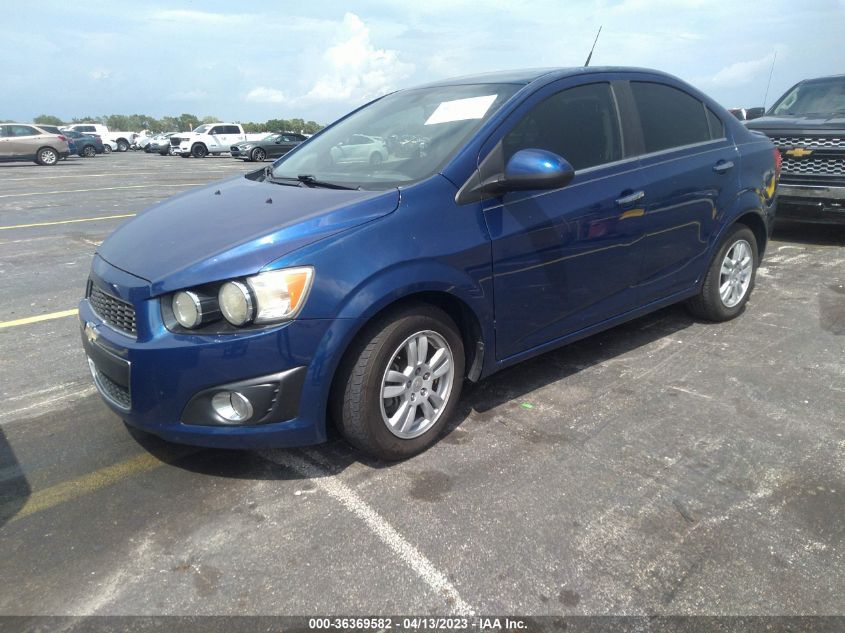 2014 CHEVROLET SONIC LTZ - 1G1JE5SH4E4225617