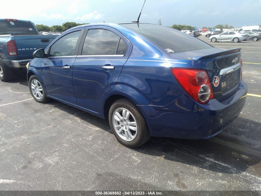 2014 CHEVROLET SONIC LTZ - 1G1JE5SH4E4225617