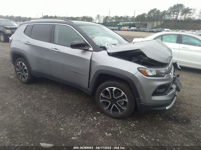 2022 JEEP COMPASS LIMITED - 3C4NJDCB0NT184261