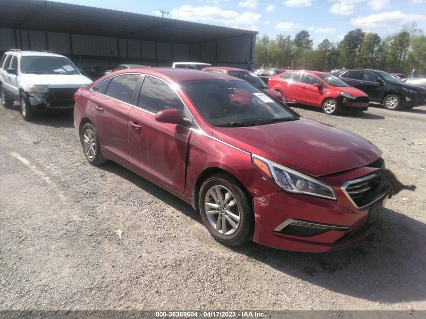 2015 HYUNDAI SONATA 2.4L SE - 5NPE24AF1FH174715