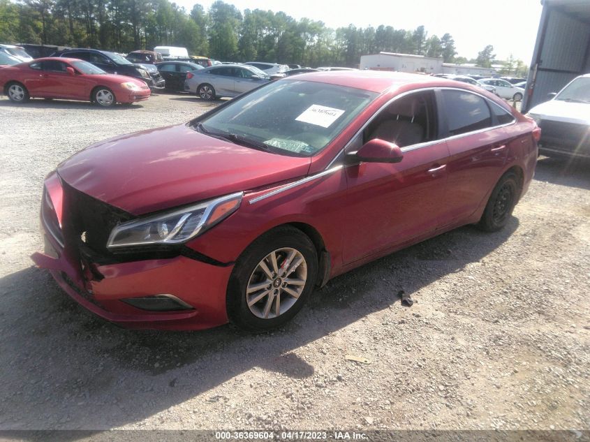 2015 HYUNDAI SONATA 2.4L SE - 5NPE24AF1FH174715