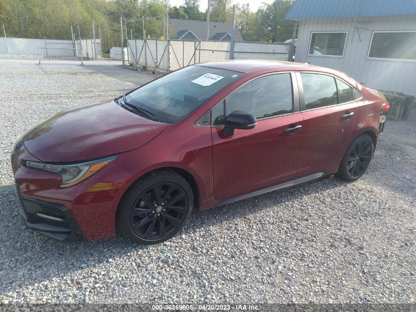2022 TOYOTA COROLLA SE/SE NIGHTSHADE/APEX SE - 5YFS4MCE6NP099318