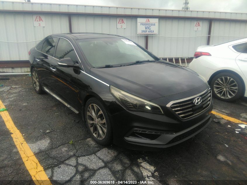 2015 HYUNDAI SONATA 2.0T LIMITED - 5NPE34AB6FH131224