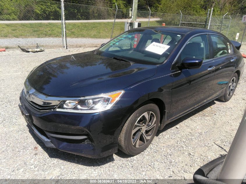 2016 HONDA ACCORD SEDAN LX - 1HGCR2F33GA124088