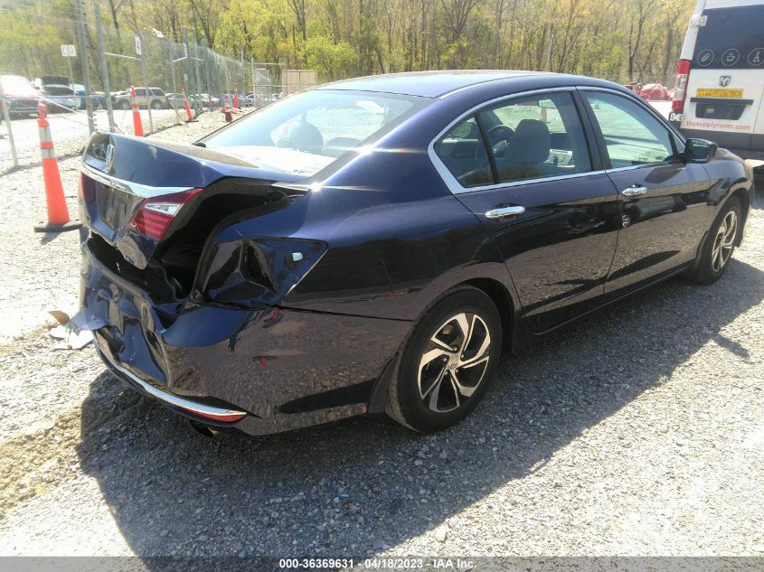 2016 HONDA ACCORD SEDAN LX - 1HGCR2F33GA124088