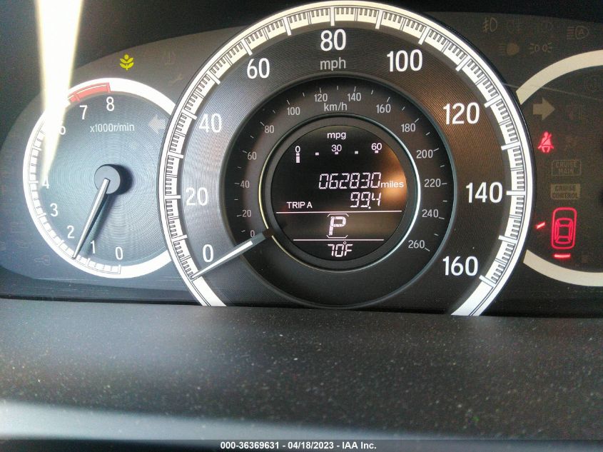 2016 HONDA ACCORD SEDAN LX - 1HGCR2F33GA124088