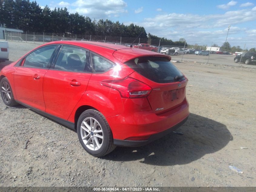 2017 FORD FOCUS SE - 1FADP3K29HL248549