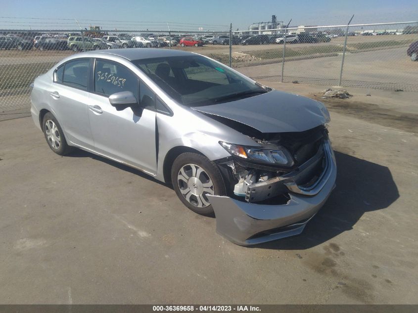 2015 HONDA CIVIC HYBRID - 19XFB4F20FE000293