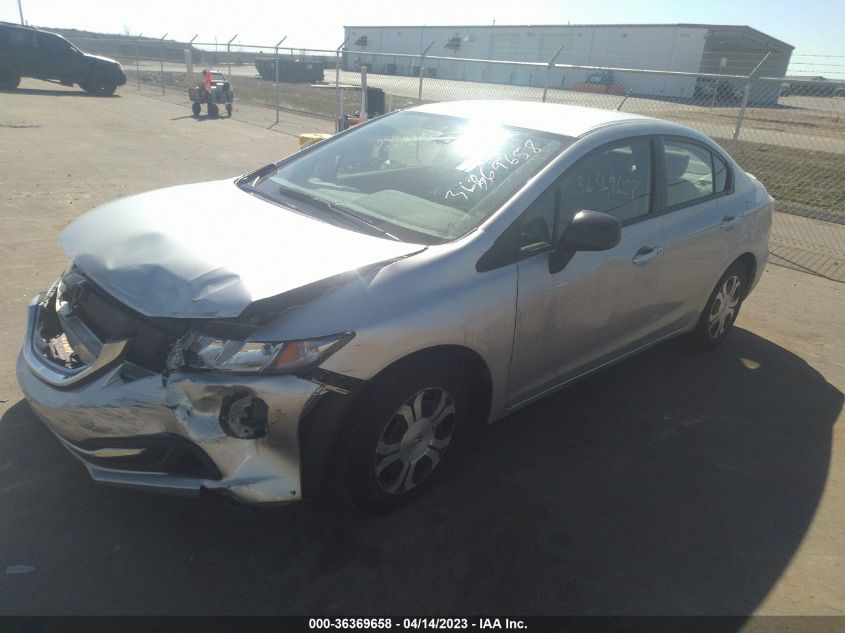 2015 HONDA CIVIC HYBRID 19XFB4F20FE000293