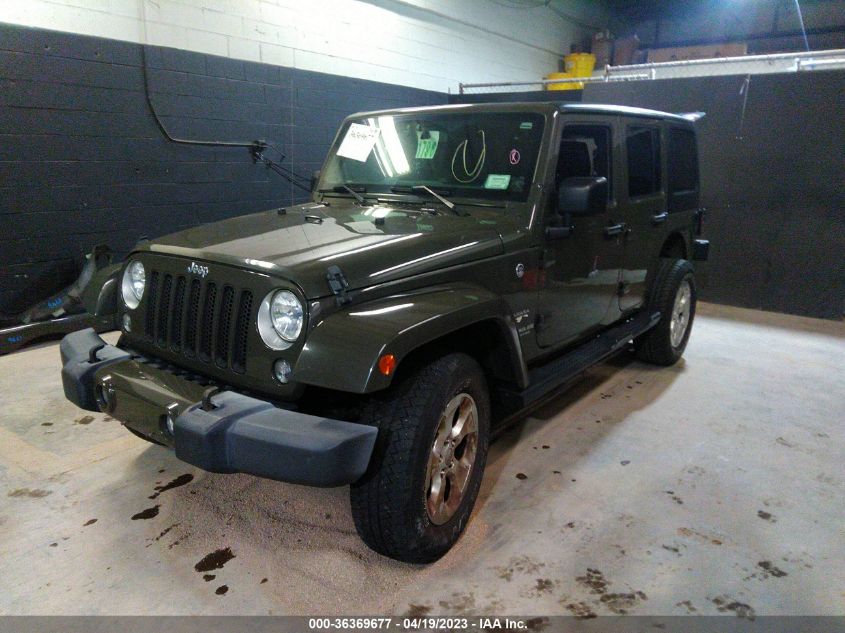 2016 JEEP WRANGLER UNLIMITED SAHARA - 1C4HJWEG4GL165115