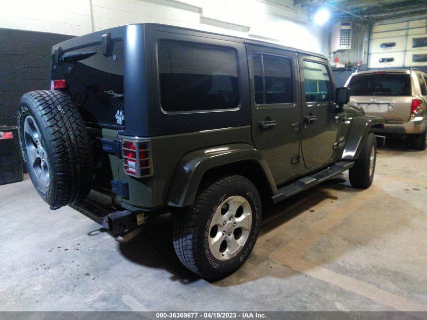 2016 JEEP WRANGLER UNLIMITED SAHARA - 1C4HJWEG4GL165115