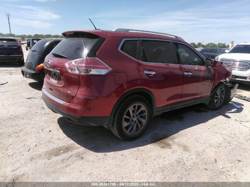 2016 NISSAN ROGUE SL - 5N1AT2MT3GC872933