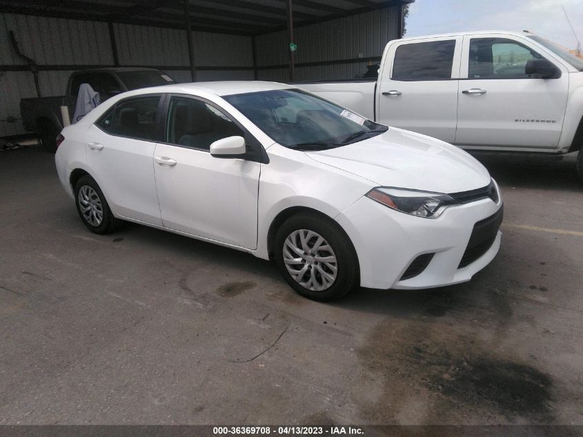 2015 TOYOTA COROLLA L/LE/S/S PLUS/LE PLUS - 5YFBURHE0FP282513