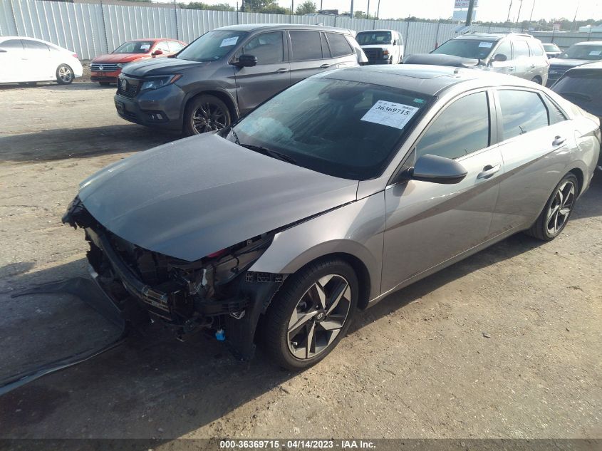 2021 HYUNDAI ELANTRA HYBRID LIMITED KMHLN4AJ6MU005694