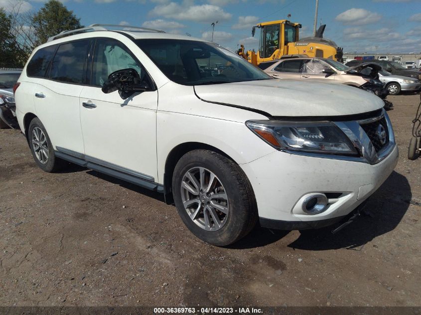 2015 NISSAN PATHFINDER SL - 5N1AR2MN7FC712584