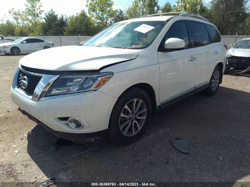 2015 NISSAN PATHFINDER SL - 5N1AR2MN7FC712584