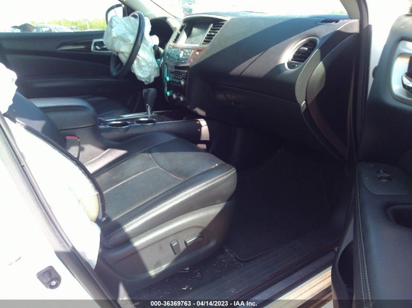 2015 NISSAN PATHFINDER SL - 5N1AR2MN7FC712584