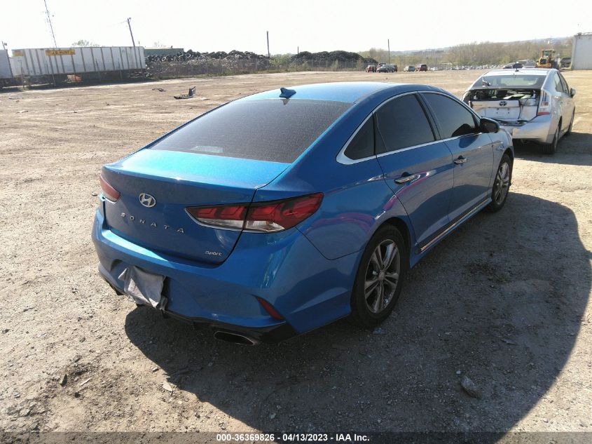 2018 HYUNDAI SONATA SPORT - 5NPE34AF6JH684659