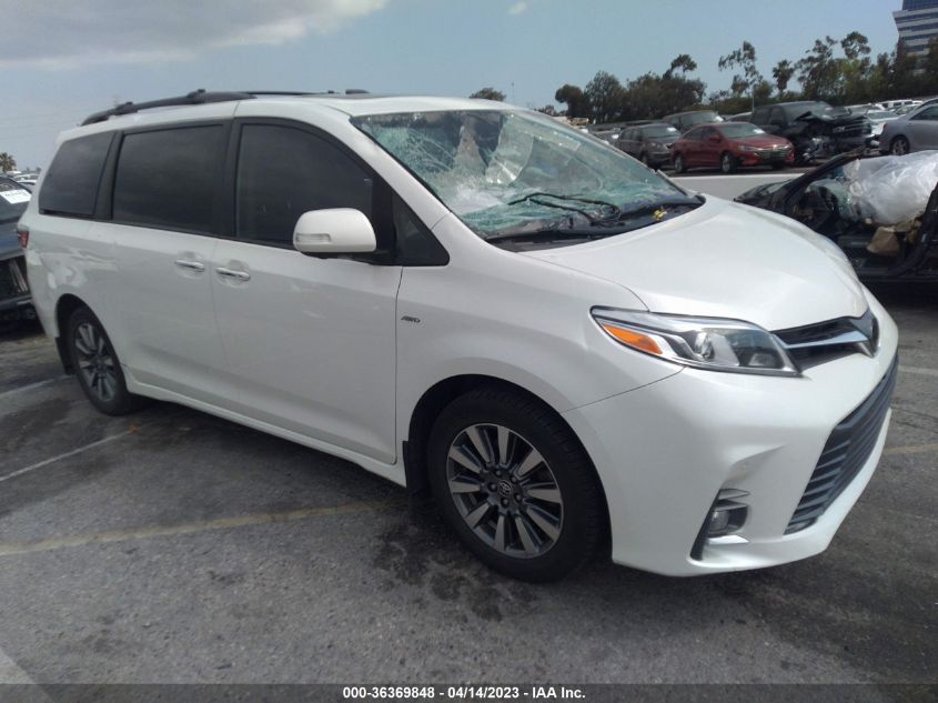 2020 toyota sienna limited hot sale premium