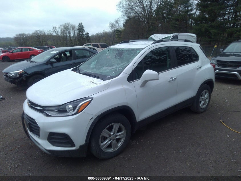 VIN KL7CJLSB8KB914009 2019 CHEVROLET TRAX LT