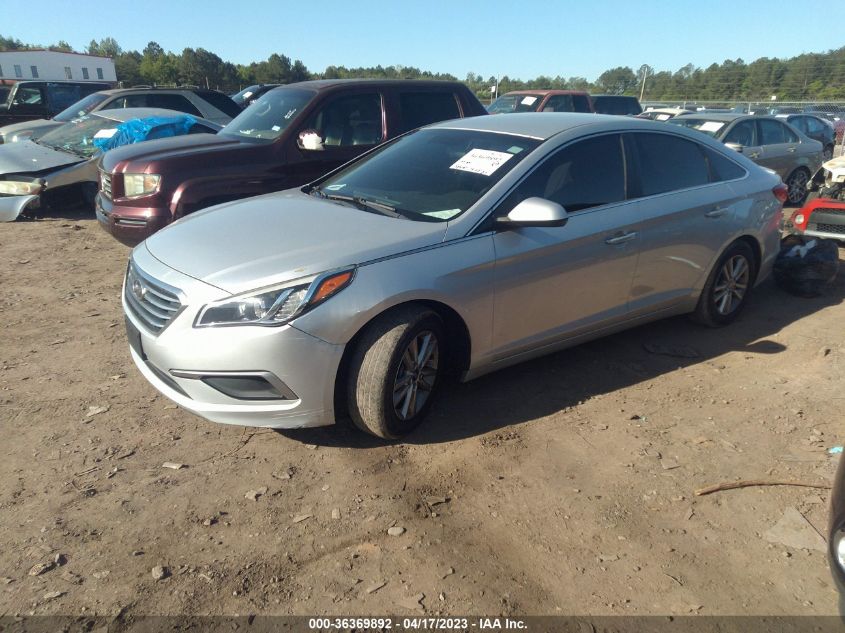 2017 HYUNDAI SONATA 2.4L - 5NPE24AF5HH563294