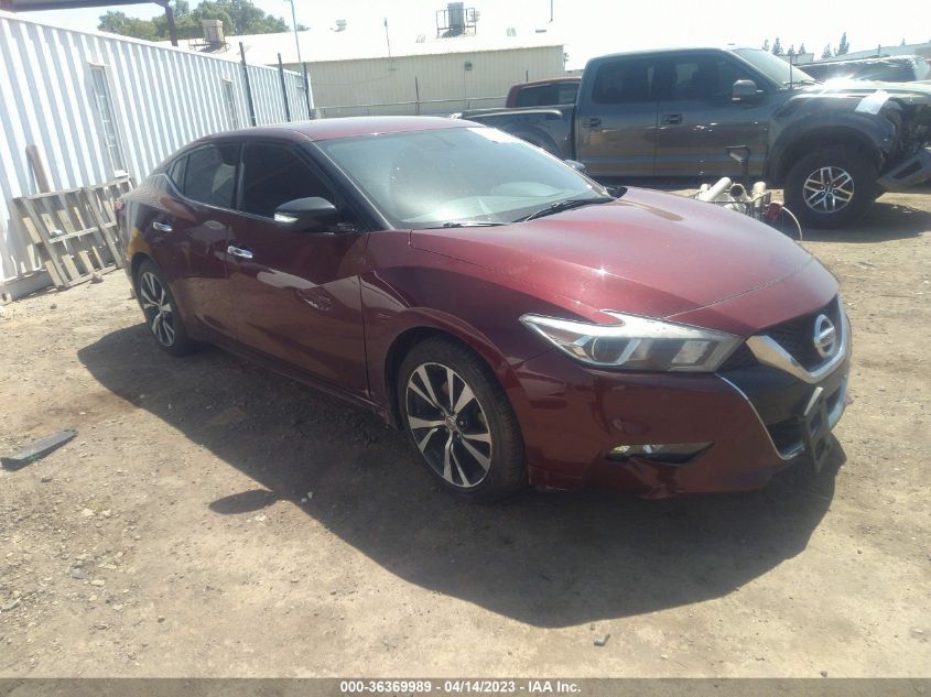 2018 NISSAN MAXIMA SV - 1N4AA6AP5JC400951