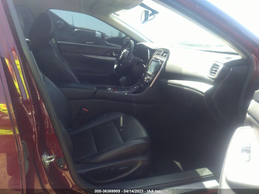2018 NISSAN MAXIMA SV - 1N4AA6AP5JC400951