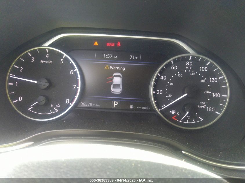 2018 NISSAN MAXIMA SV - 1N4AA6AP5JC400951