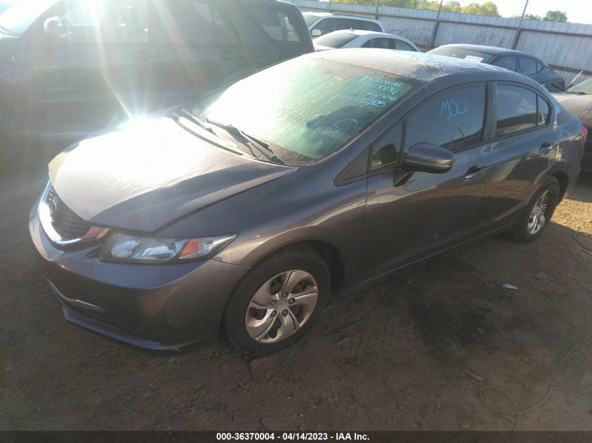 2015 HONDA CIVIC SEDAN LX - 2HGFB2F57FH556508