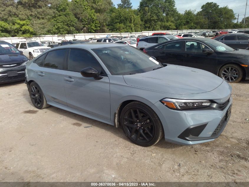 2022 HONDA CIVIC SEDAN SPORT - 2HGFE2F54NH576639