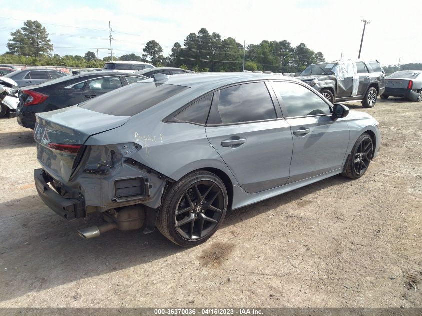 2022 HONDA CIVIC SEDAN SPORT - 2HGFE2F54NH576639