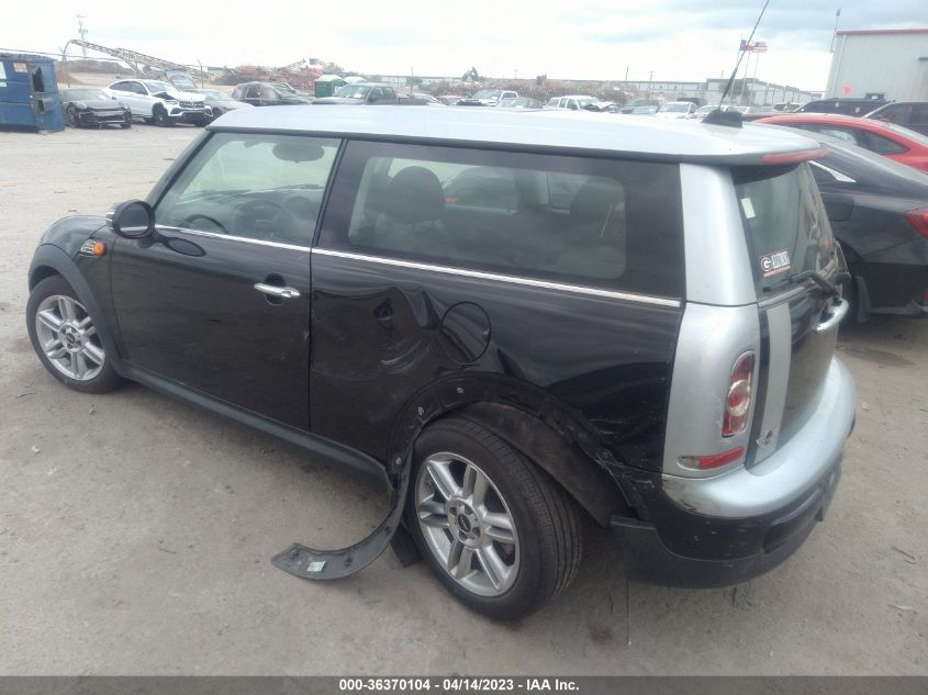 2013 MINI COOPER CLUBMAN WMWZF3C54DT490619