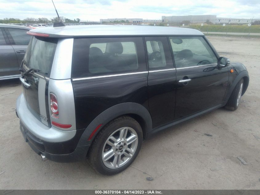 2013 MINI COOPER CLUBMAN WMWZF3C54DT490619