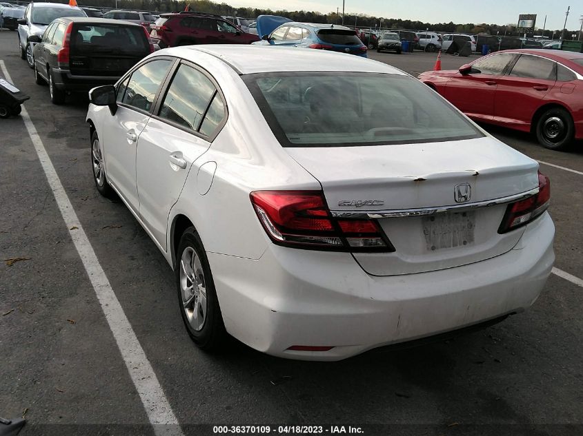2015 HONDA CIVIC SEDAN LX - 19XFB2F5XFE290413