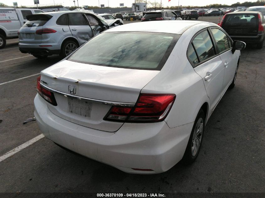 2015 HONDA CIVIC SEDAN LX - 19XFB2F5XFE290413