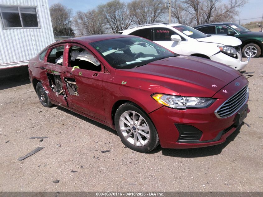 2019 FORD FUSION SE - 3FA6P0HD4KR171999