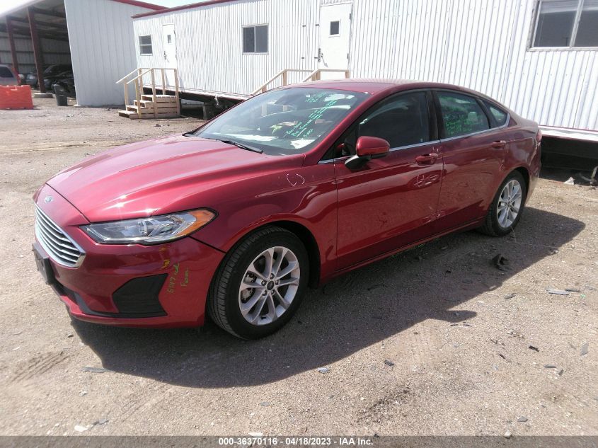 2019 FORD FUSION SE - 3FA6P0HD4KR171999