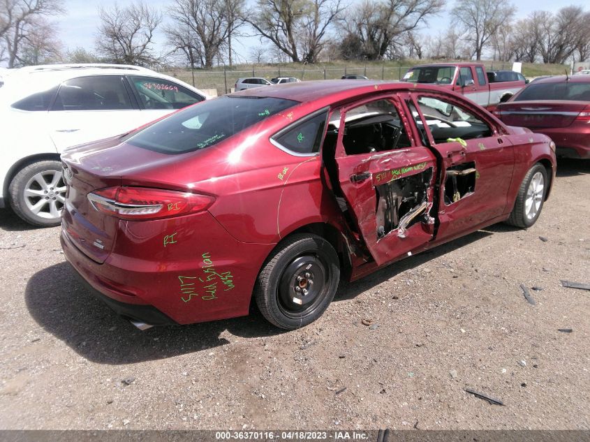 2019 FORD FUSION SE - 3FA6P0HD4KR171999