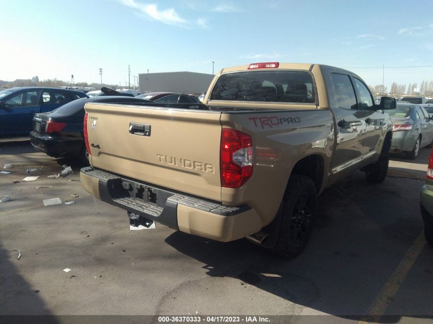 2016 TOYOTA TUNDRA 4WD TRUCK TRD PRO - 5TFDW5F14GX561056