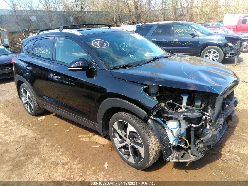 2016 HYUNDAI TUCSON LIMITED - KM8J3CA20GU149472