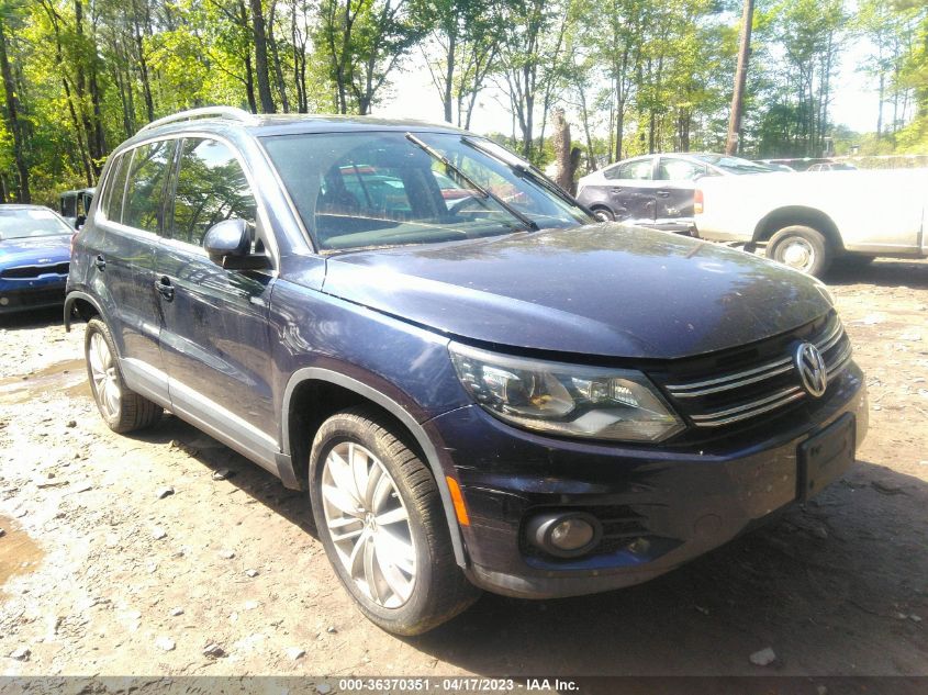 2016 VOLKSWAGEN TIGUAN SE - WVGAV7AX5GW512527