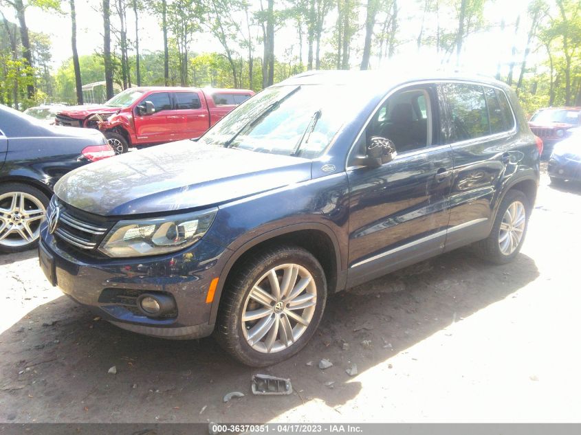 2016 VOLKSWAGEN TIGUAN SE - WVGAV7AX5GW512527