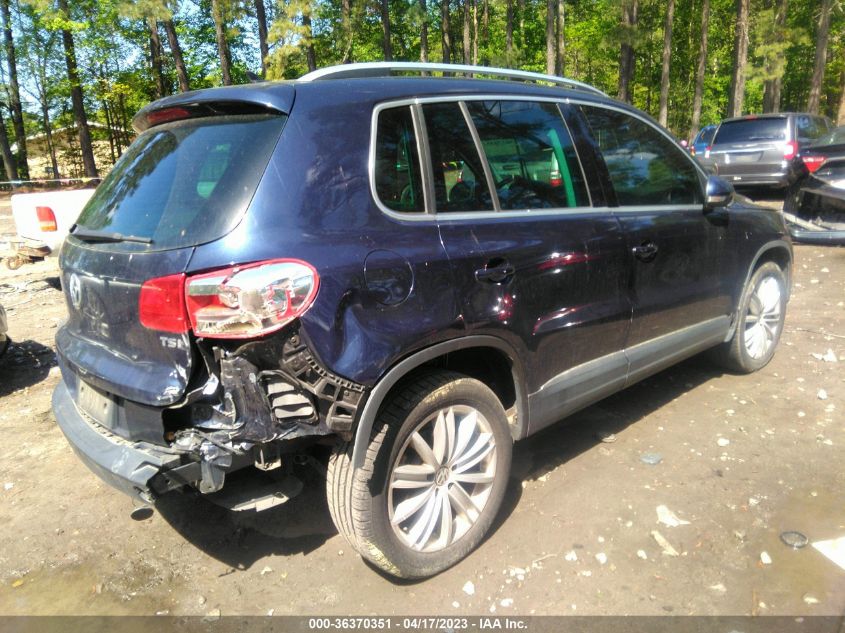 2016 VOLKSWAGEN TIGUAN SE - WVGAV7AX5GW512527